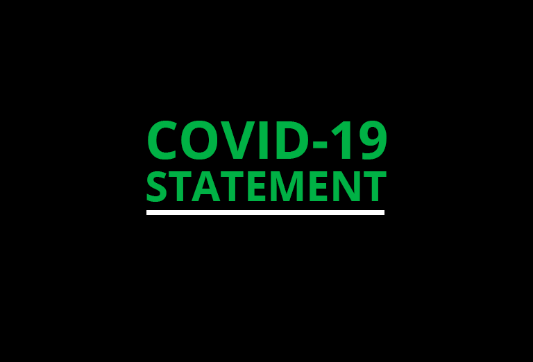 COVID 19 statement