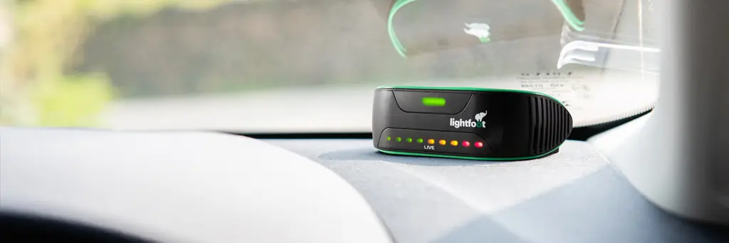 Our in-cab coaching device, and real-time feedback helps drivers adapt to EV-specific driving techniques